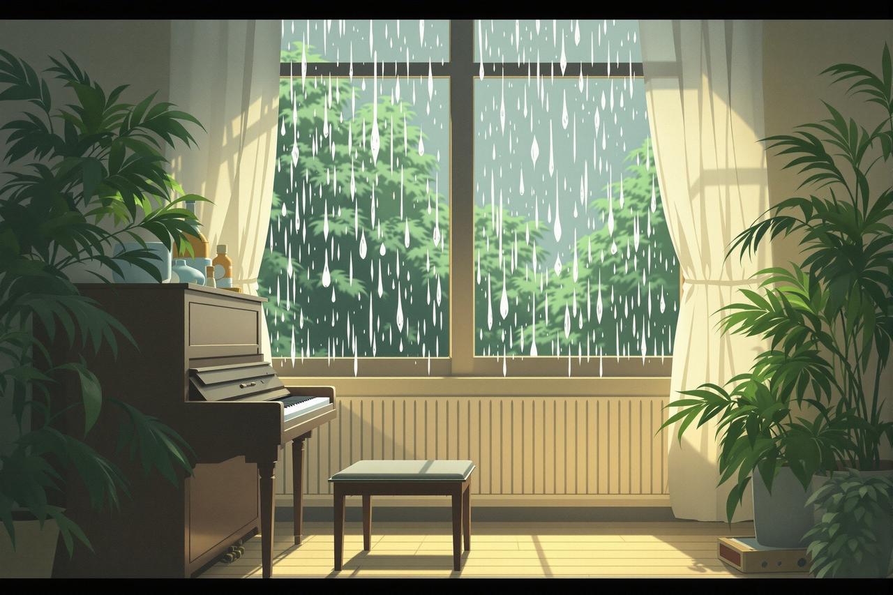 短剧库夸克 - 雨天的旋律 短剧库夸克 - 雨天的旋律,治愈日常治愈动漫短剧