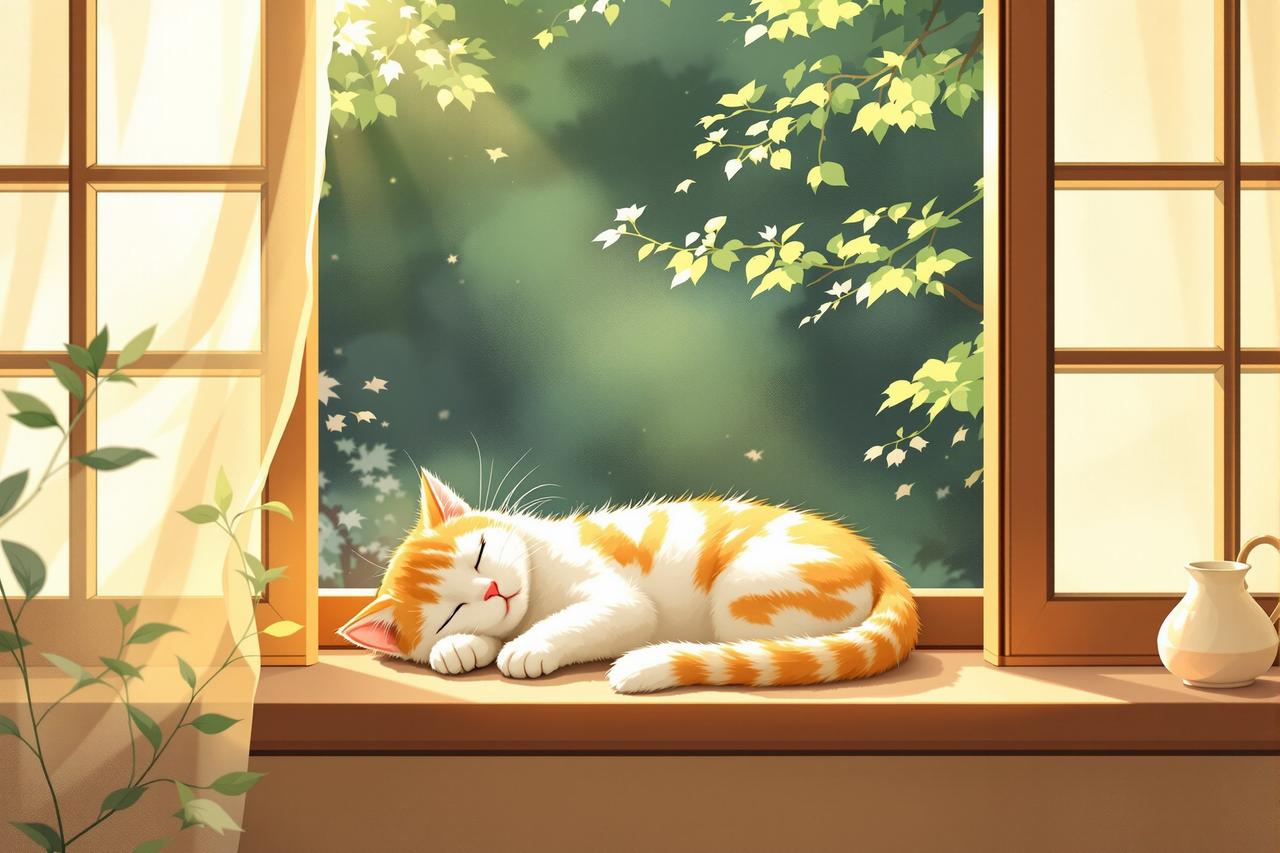 短剧库夸克 - 猫咪的午后 短剧库夸克 - 猫咪的午后,暖心陪伴治愈动漫短剧